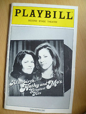 2004 Playbill After Birth Kathy and Mo's Greatest Hits - Mo Gaffney Kathy Najimy Main Image