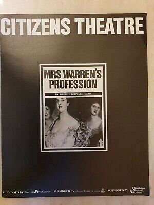 CITIZENS THEATRE MRS WARREN'S PROFESSION MARK LEWIS DEBRA GILLETT ANN MITCHELL Main Image