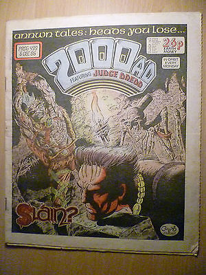 2000AD Featuring Judge Dredd Prog 499, 6 December 1986 Main Image
