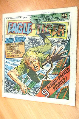 Comic Eagle and Tiger Comic Dan Dar No 171, 29 July 1985 Main Image