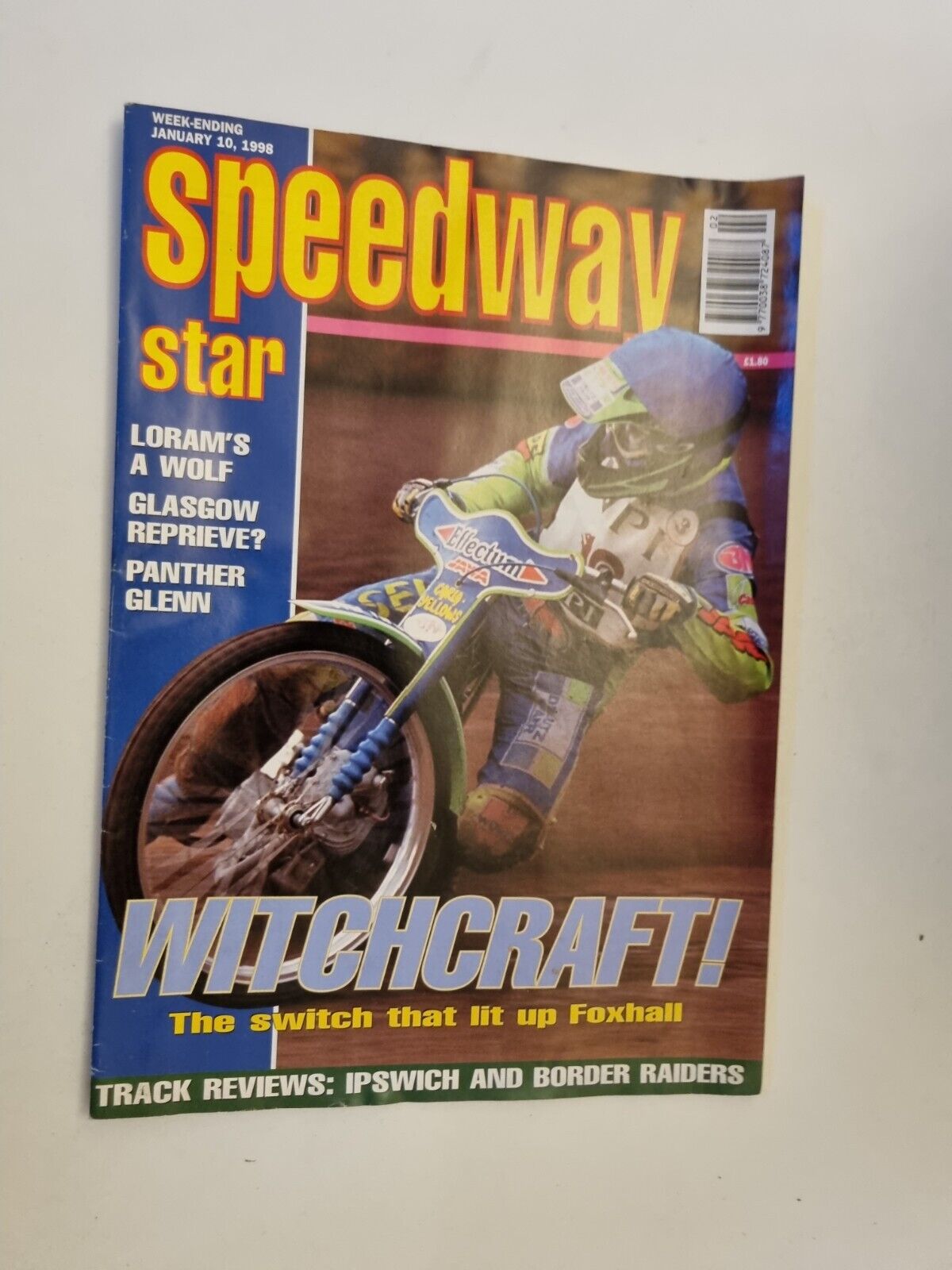 Speedway Star Vol.46 No. 41 10th January 1998 Main Image