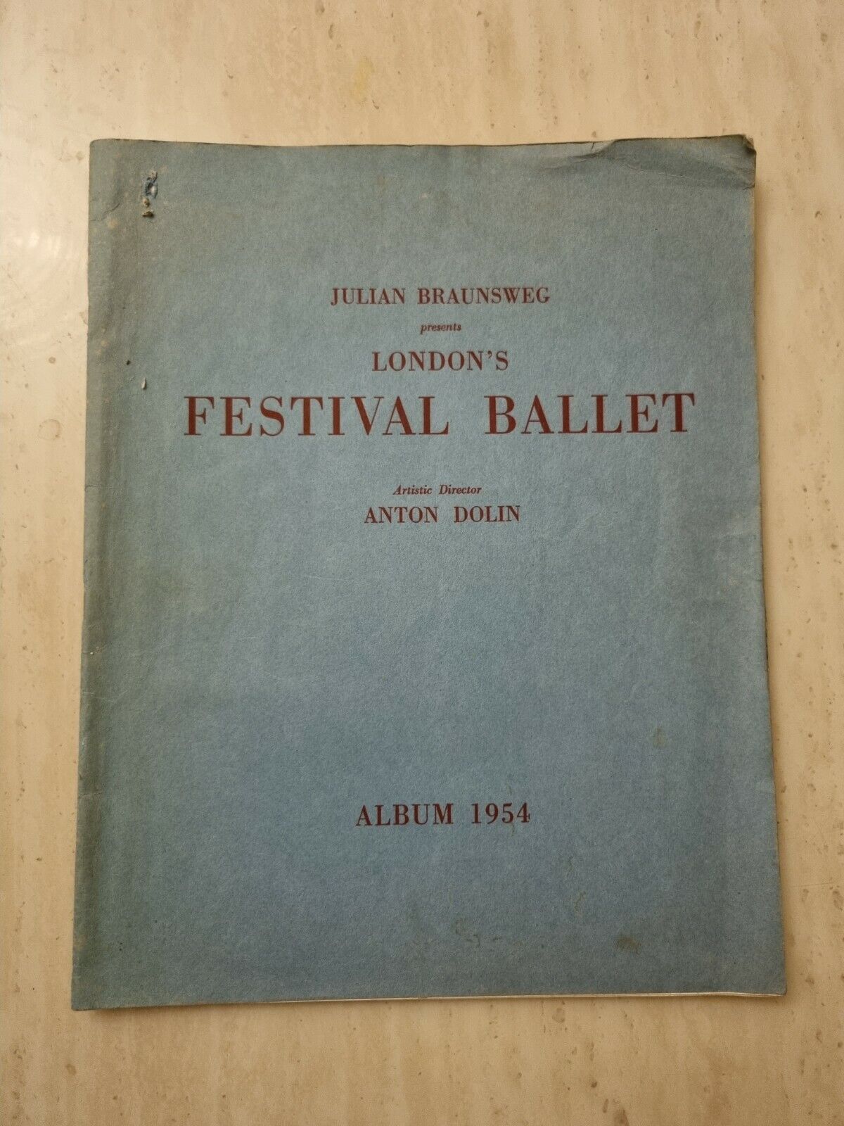 LONDON'S FESTIVAL BALLET ALBUM 1954 Main Image
