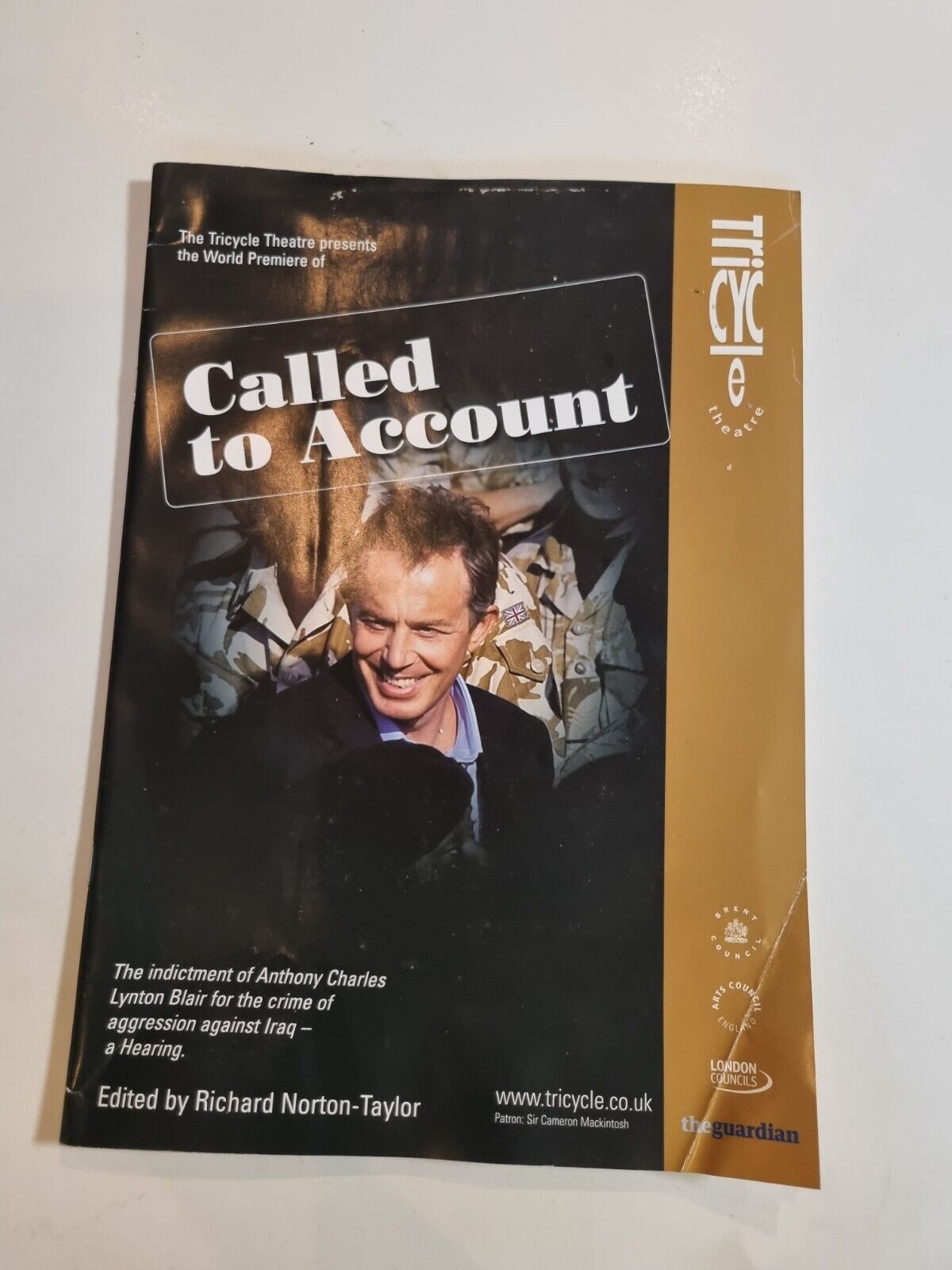 Called to Account The Indictment of Tony Blair Crime of Aggression Against Iraq Main Image