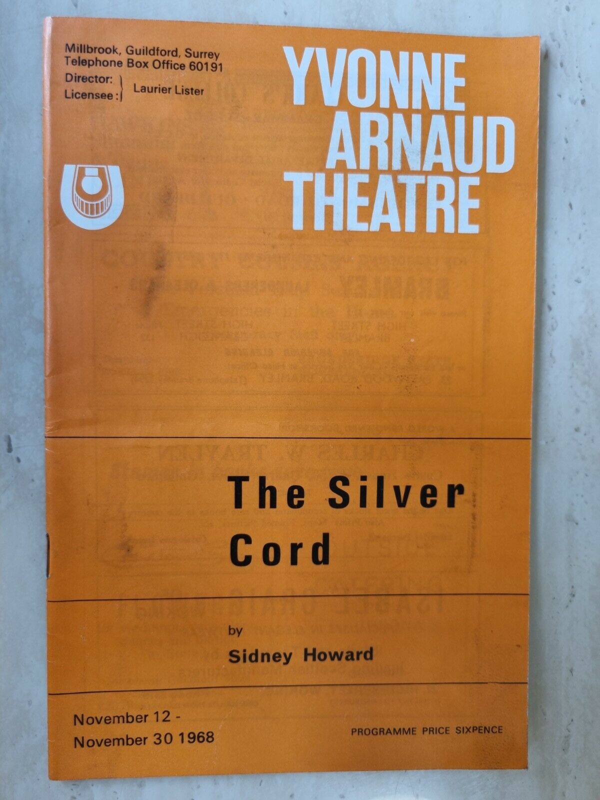 THE SILVER CORD - MAR Y ELLIS HAL HAMILTON DAVID VALLA VALERIE COLGAN HELEN GILL Main Image