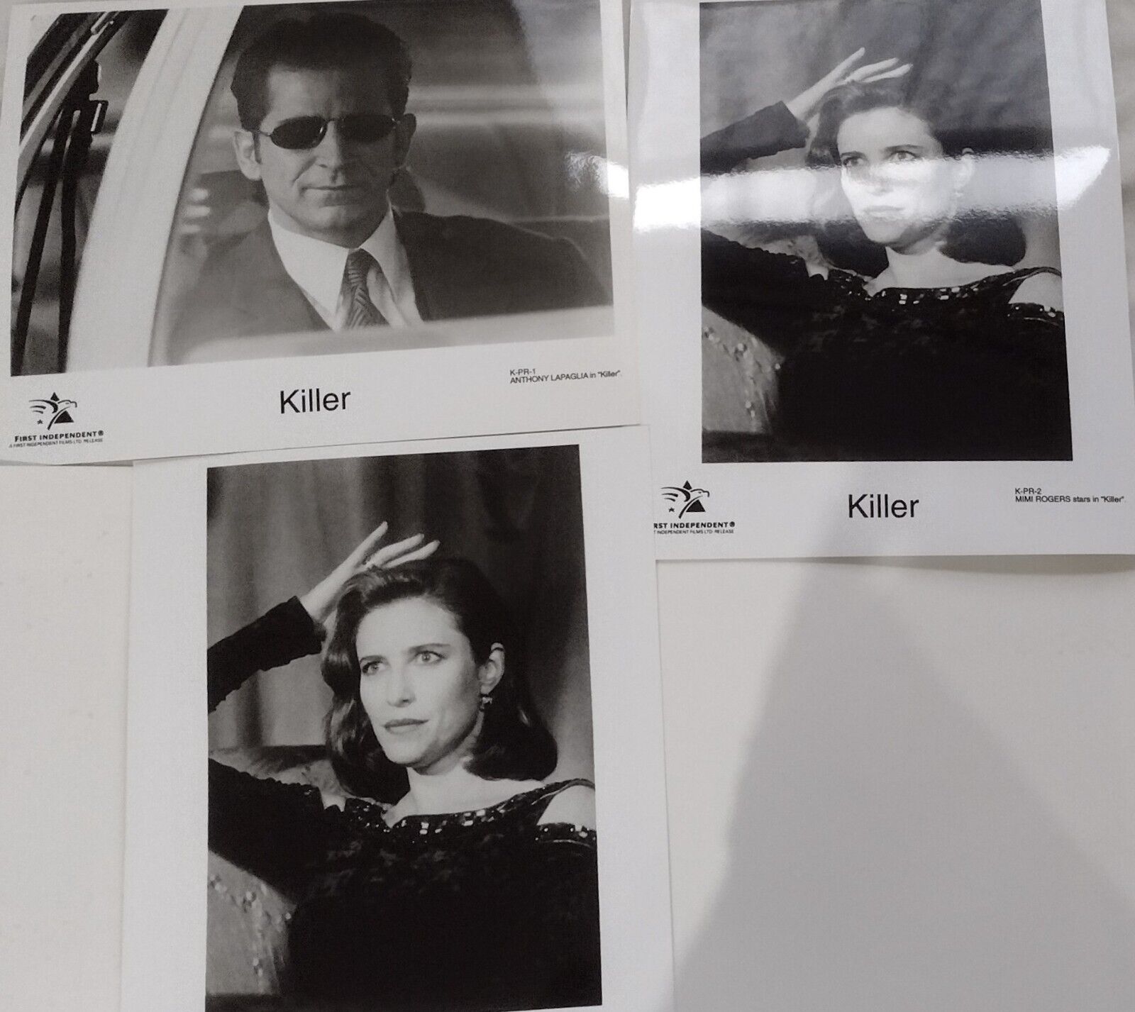 Lobby Cards of Movie Killer Mimi Rogers & Anthony Lapaglia 3 Photos A4 Excellent Main Image