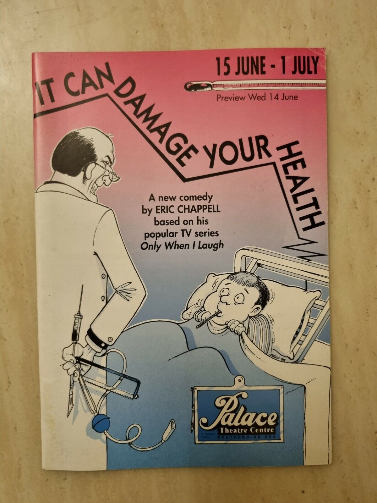 IT CAN DAMAGE YOUR HEALTH - PHILIP PICKARD PETER CLEALL JULIE HOULT Main Image