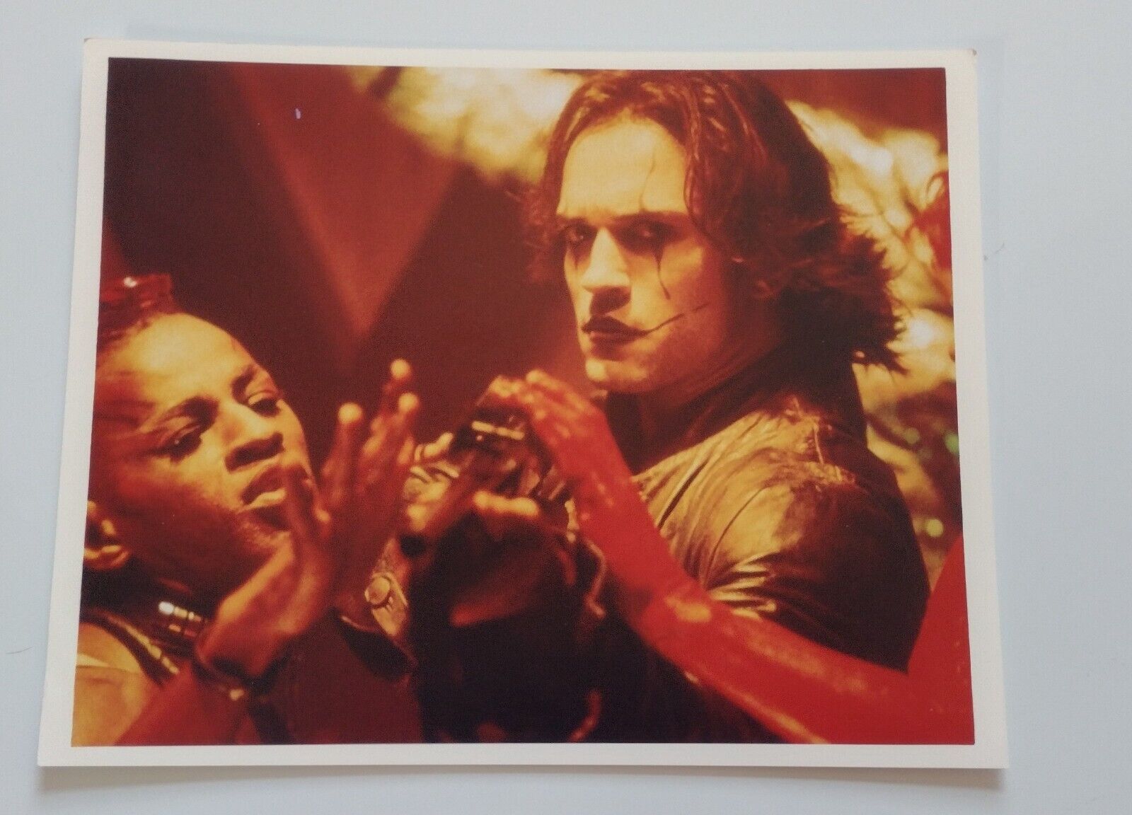 Photo Brandon Lee in The Crow Movie American Actor Unmarked Lobby Card A4 Size Main Image