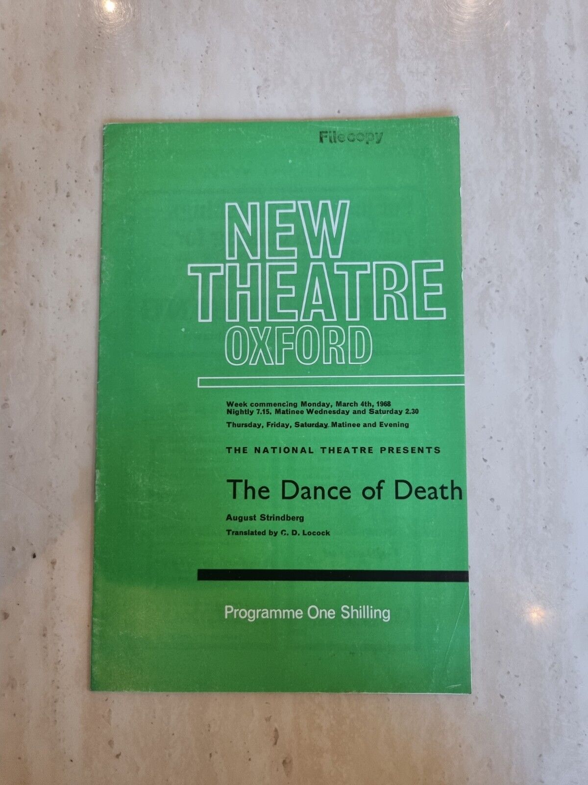 The Dance of Death Lewis Jones Geraldine McEwan Suzanne Vasey Robert Lang Main Image