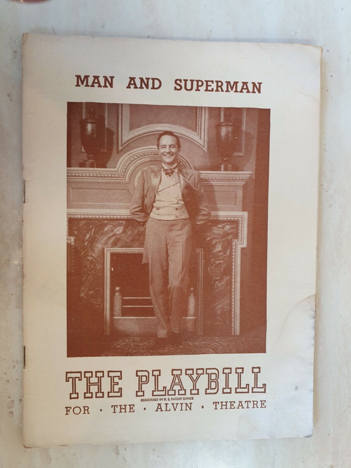 1947 MAN AND SUPERMAN - MAURICE EVANS MALCOLM KEEN FRANCES ROWE MARIAM STOVALL Main Image
