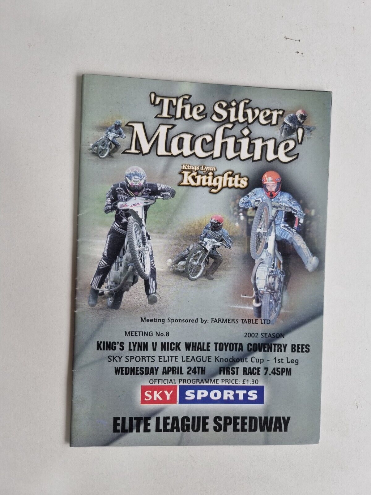 Elite League Speedway King's Lynn Knights v Coventry Bees - 24/04/2002 Main Image