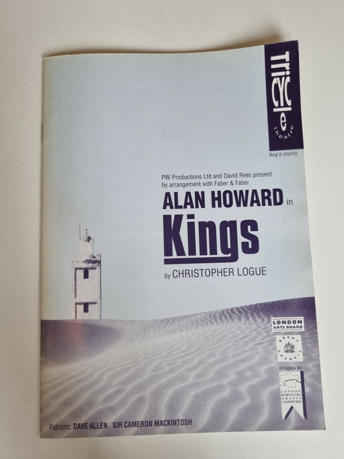Tricycle Theatre Kings Alan Howard Christopher Logue Main Image