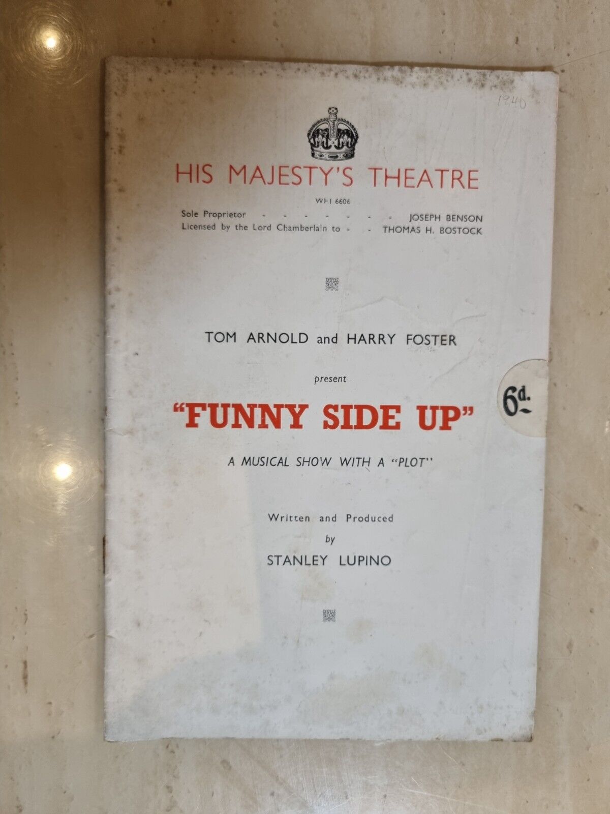 Funny Side Up Florence Desmond Stanley Lupino Sally Gray Carol Raye Main Image