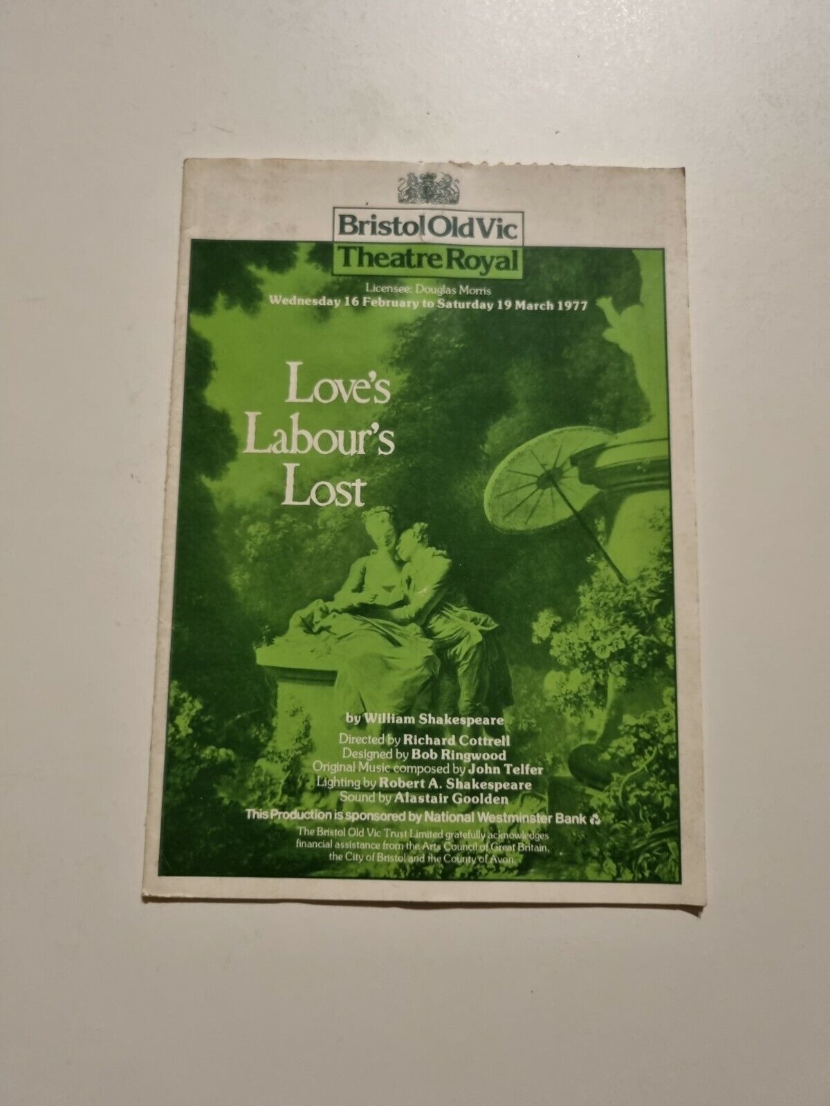 LOVE'S LABOUR'S LOST - ROBERT O'MAHONEY PAUL SEED CORNELIUS GARRETT JOHN TELFER Main Image