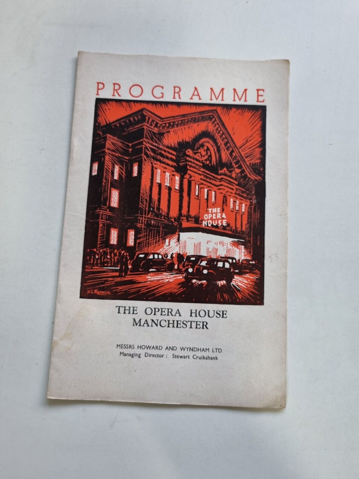1953 The Opera House Manchester AREN'T WE ALL? Vincent Holman Marie Loher Main Image