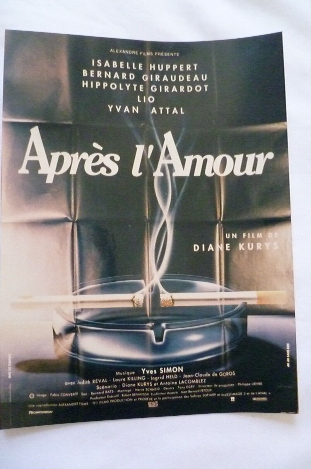 1992 After Love / Après l'Amour Film Poster's Photo Vintage Photograph Main Image