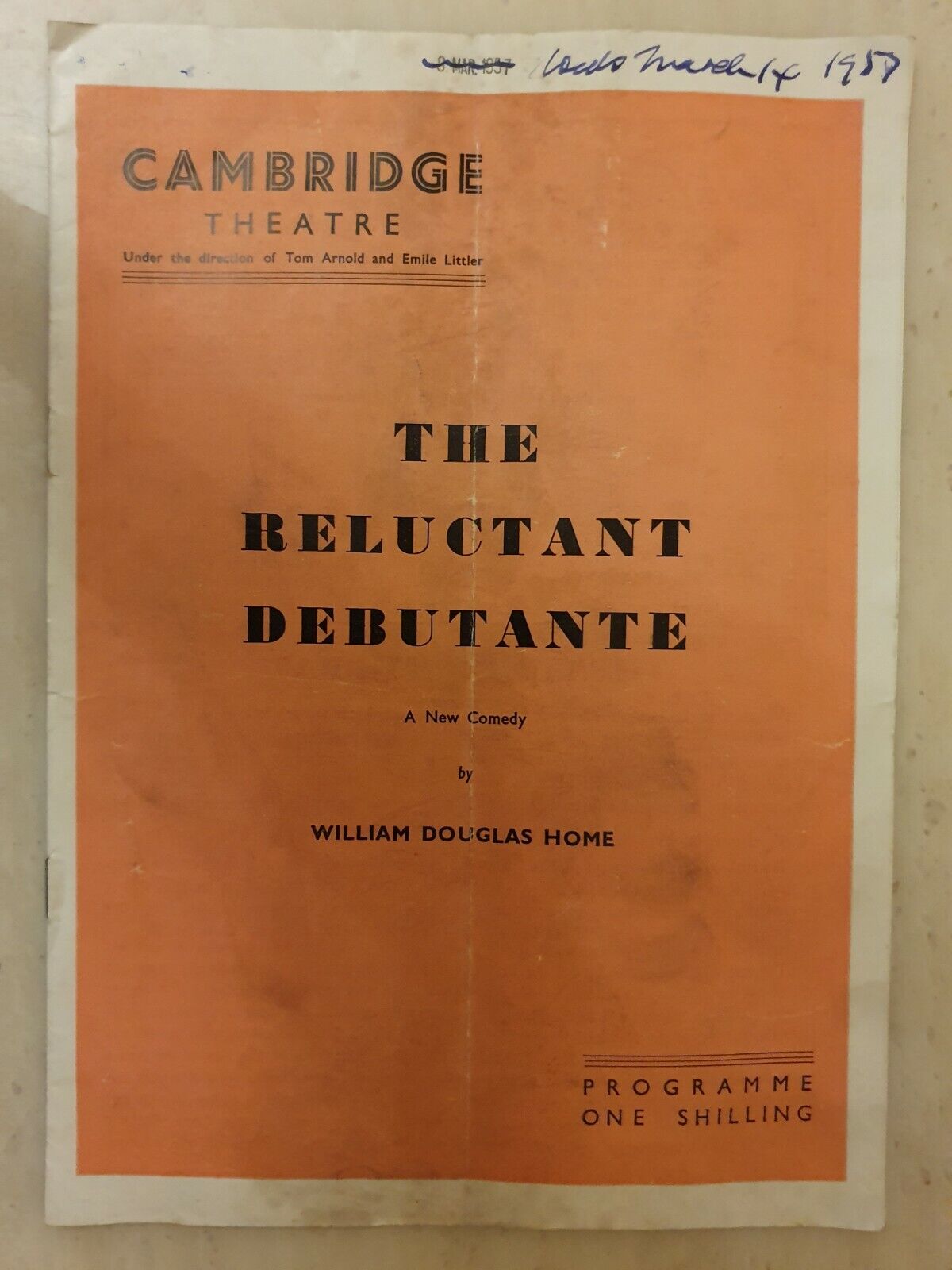 1957 THE RELUCTANT DEBUTANTE - JUDY CAMPBELL JACK HULBERT DIANE CLARE Main Image