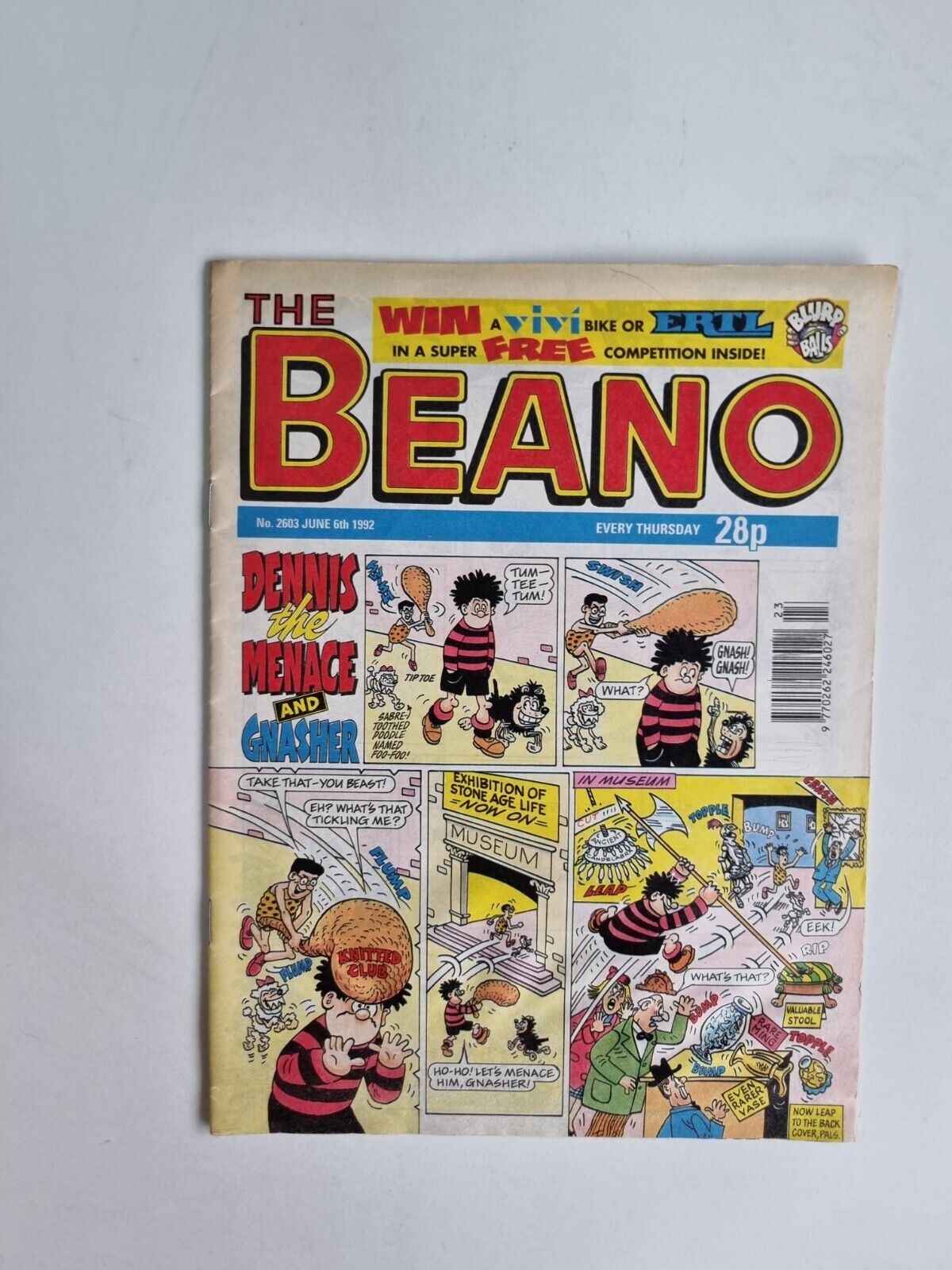 Beano Comic No. 2603, 6th June 1992 Main Image