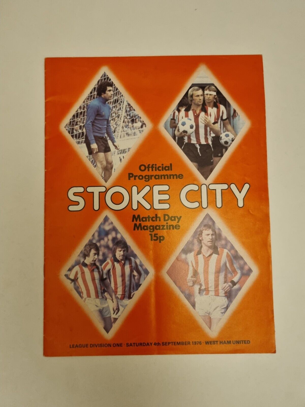 1976/77 Stoke City v West Ham United - 4th September Main Image