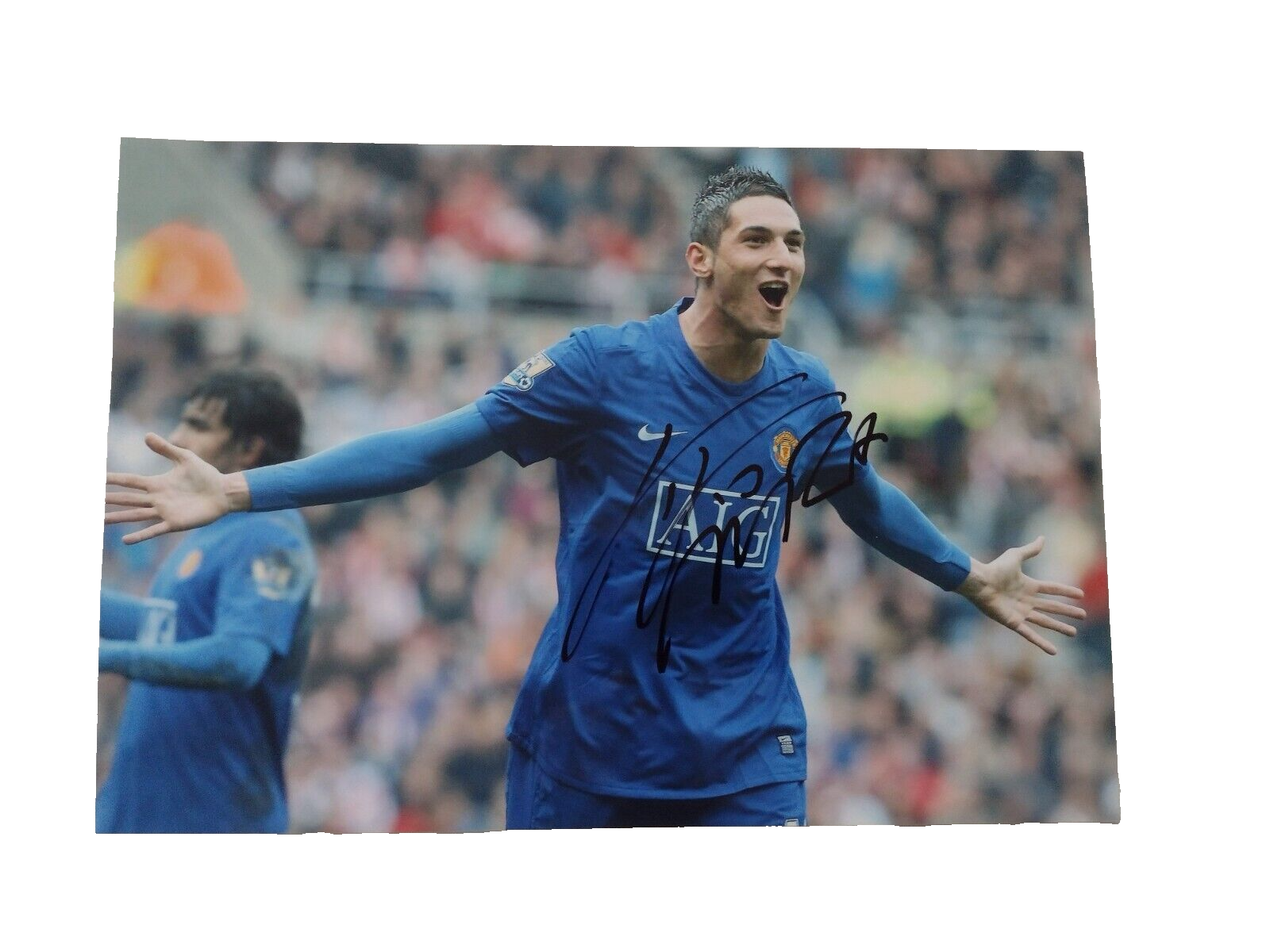 Federico Macheda Manchester United FC Player Signed Photograph 22mmx29mm Main Image