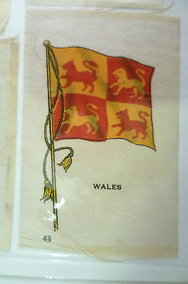B.D.V. Cigarettes Silk FLAG- WALES FLAG (apx.7x5 cm) Main Image