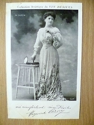 POSTCARDS of THEATRE & OPERA STARS: M CARON Main Image