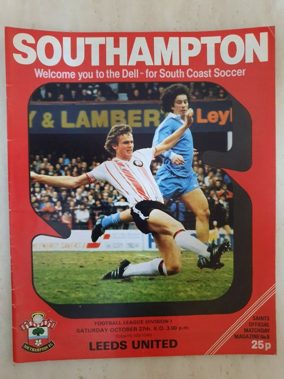 1979 SOUTHAMPTON v LEEDS UNITED - 27th October Main Image