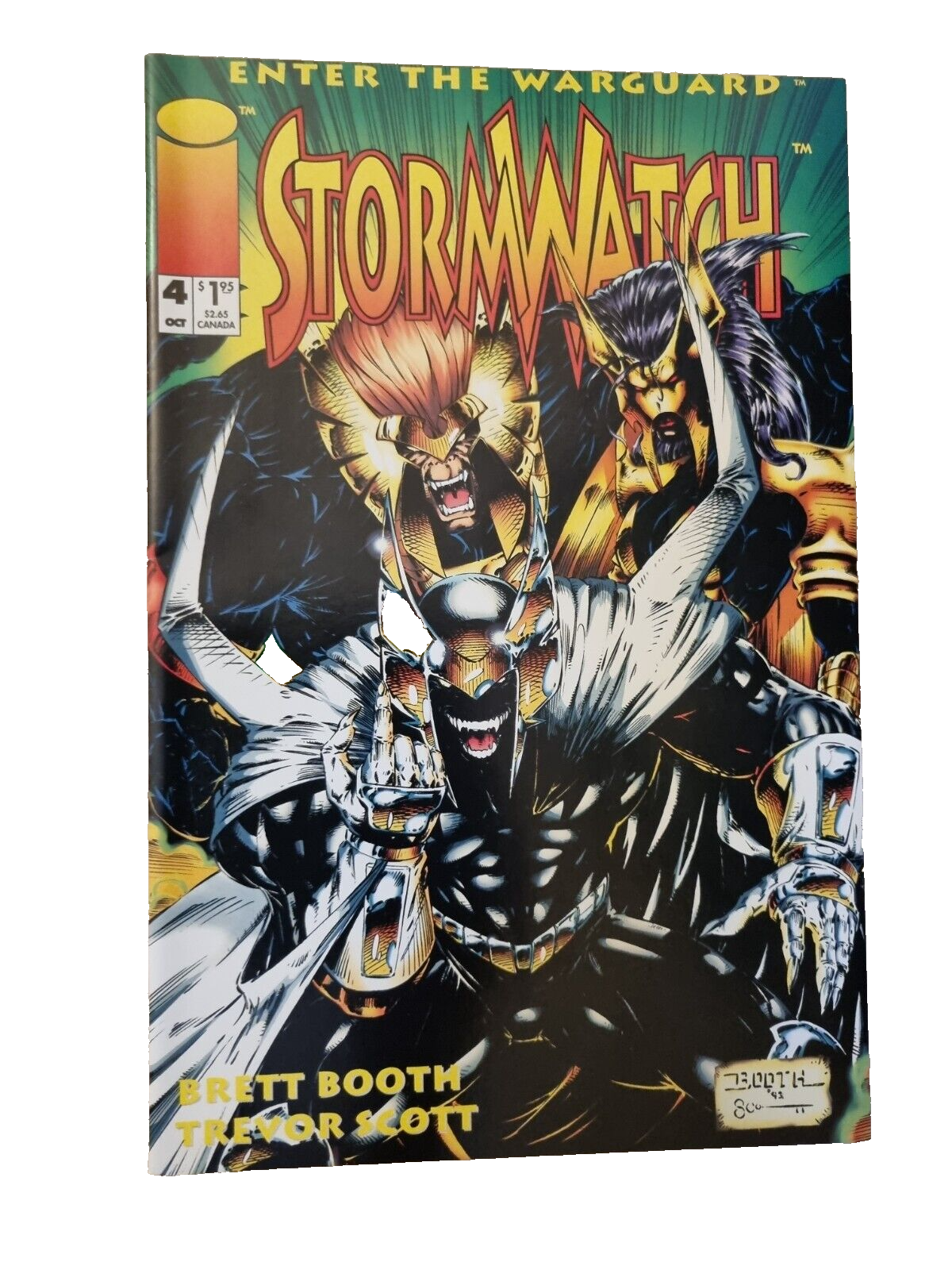 Stormwatch No. 4, August 1993 First Printing Image Comics Main Image