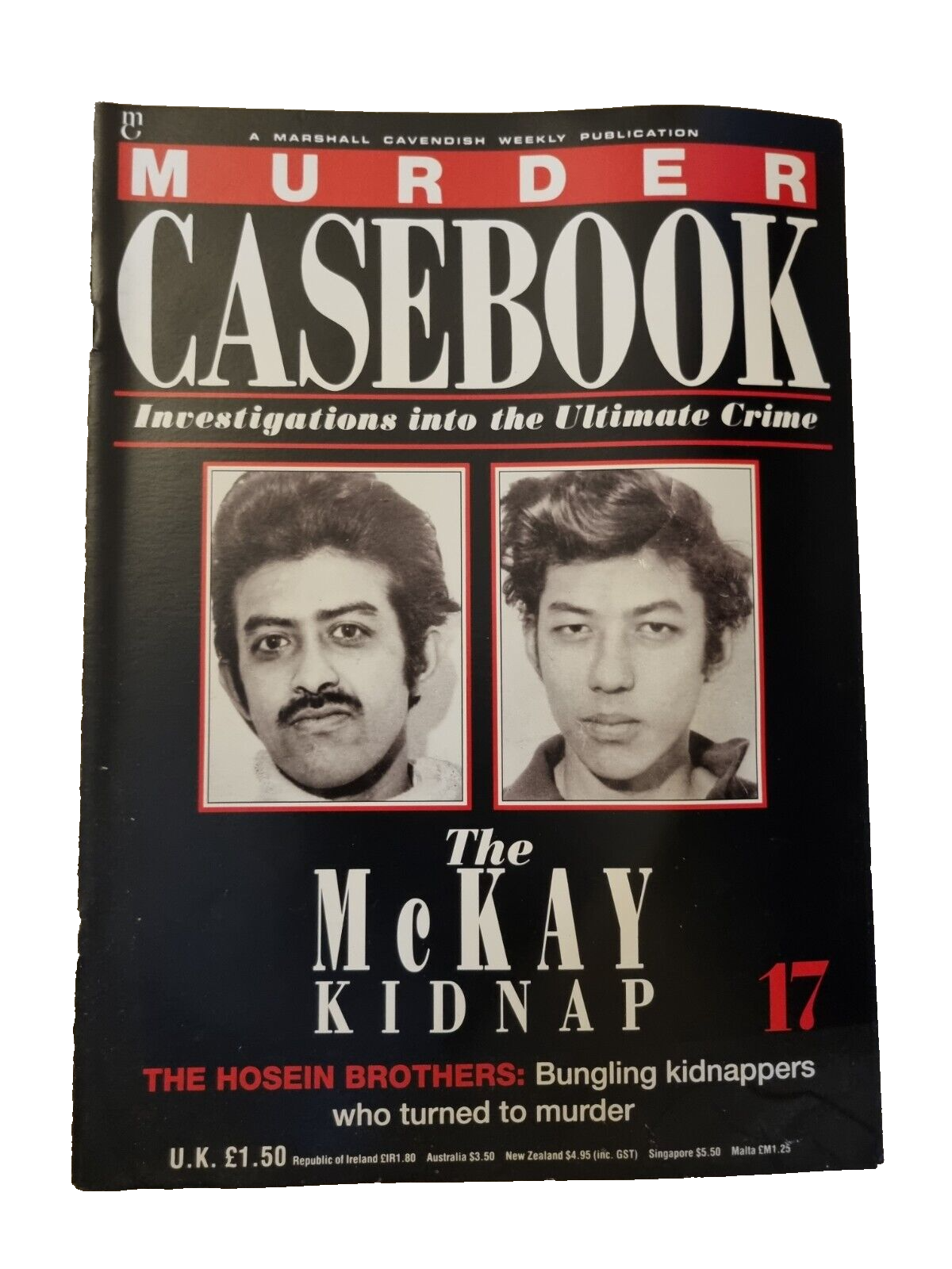 Murder Casebook No. 17 The McKay Kidnap- The Hosein Brothers Bungling Kidnappers Main Image