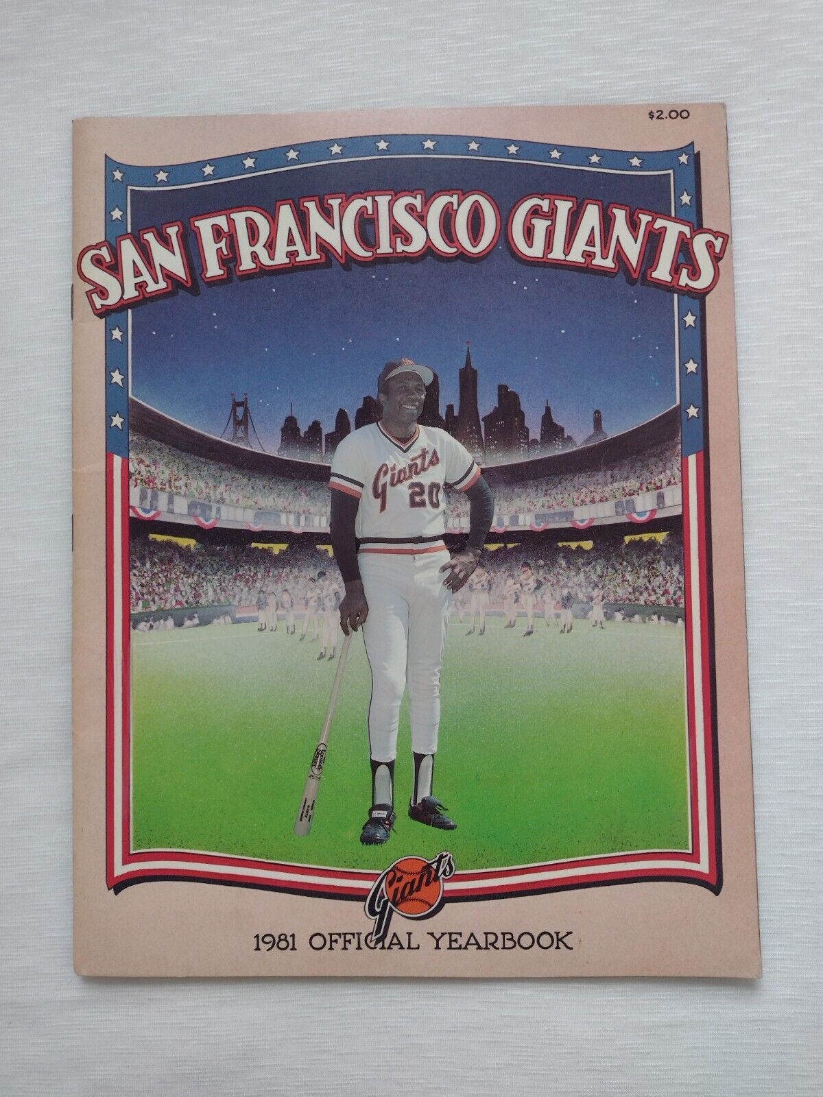 1981 Baseball Handbook Official Year Book San Francisco Giants Main Image