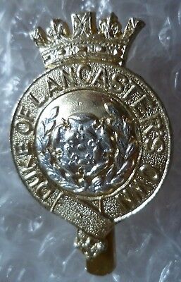 Staybrite Duke of Lancasters Own Yeomanry Regiment Cap Badge Anodised DOWLER Main Image