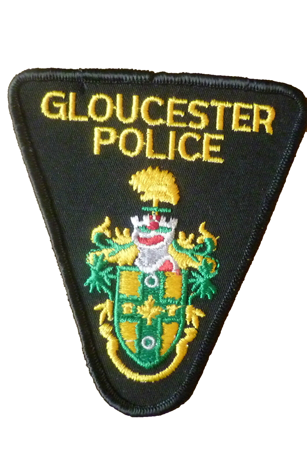 Gloucester Canada Police Patch New Apx. 10.5x9 Cm Main Image