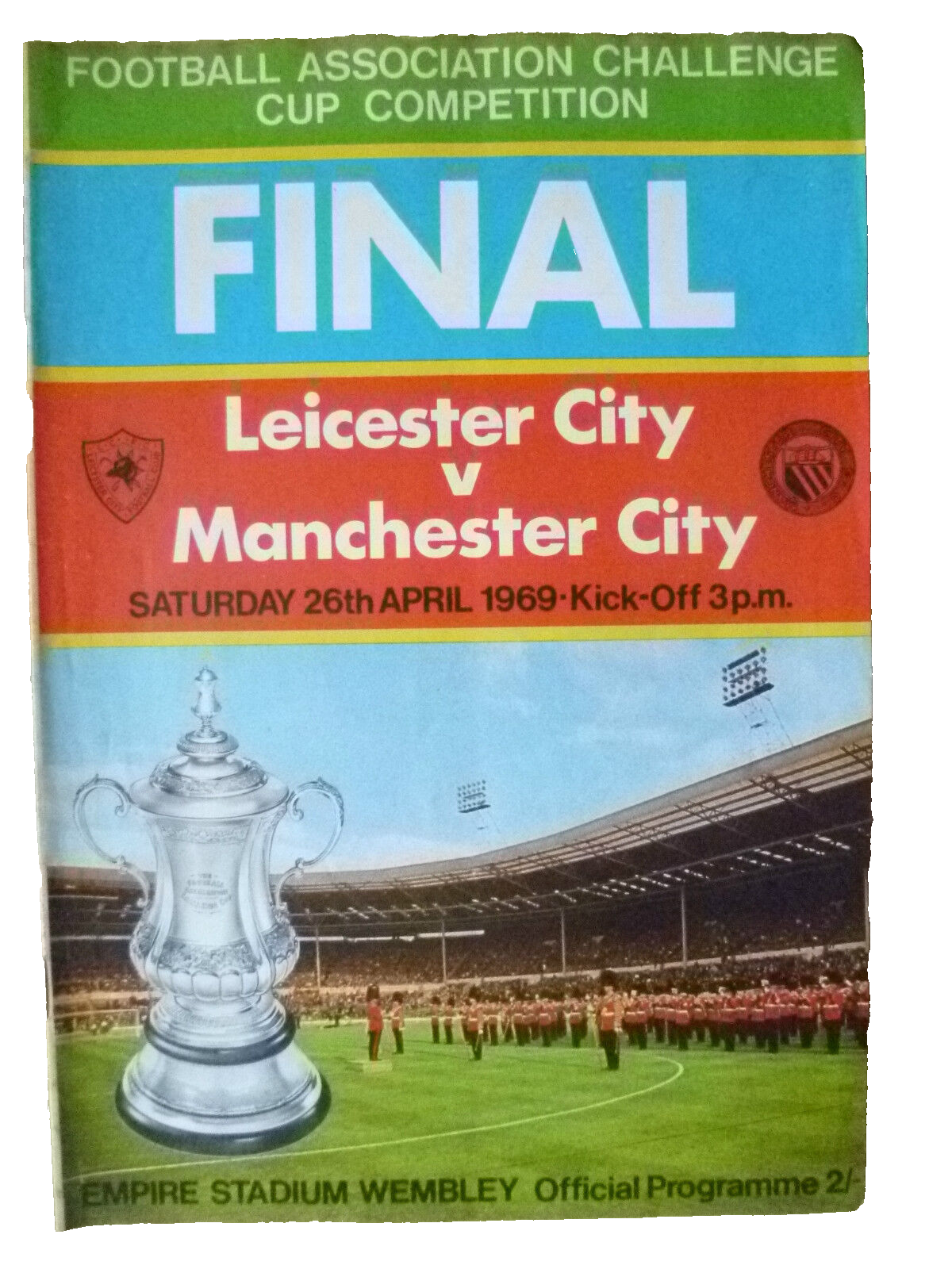 1969 FA Cup Final Leicester City v Manchester City Main Image