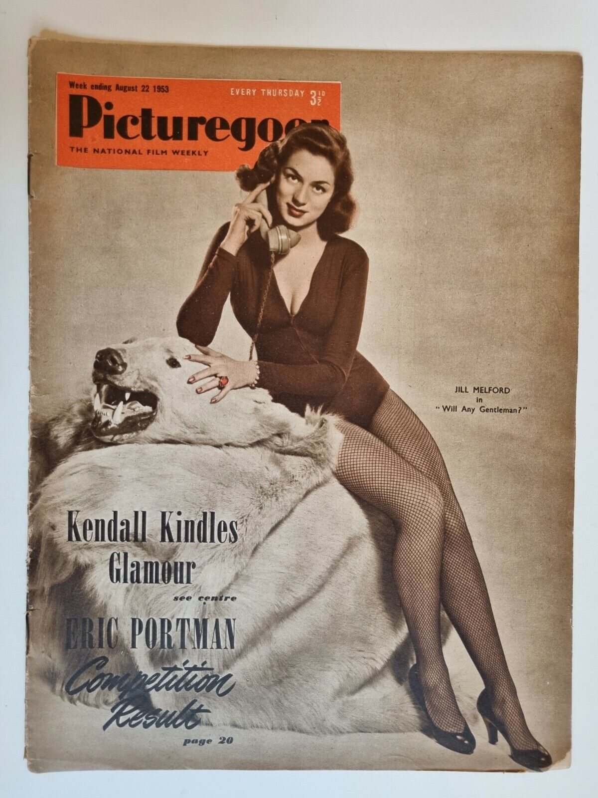 PICTUREGOER JILL MELFORD ERIC PORTMAN KAY KENDALL - 22nd AUGUST 1953 Main Image
