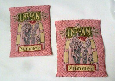 Indian Summer Patch Elephant Patch 90x72 mm 2 Pcs NEW* Main Image