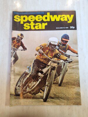 Speedway Star Colin Farquharson Eric Dugard June 1976 Vol.25 No.12 Main Image
