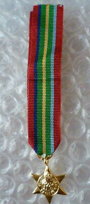 World War II Italy Star Medal 1939-1945 Star Medal New Miniature Medal Main Image