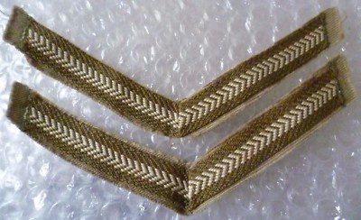 British Army Lance Corporals Cloth Chevron Insignia Rank Stripes Patch Main Image