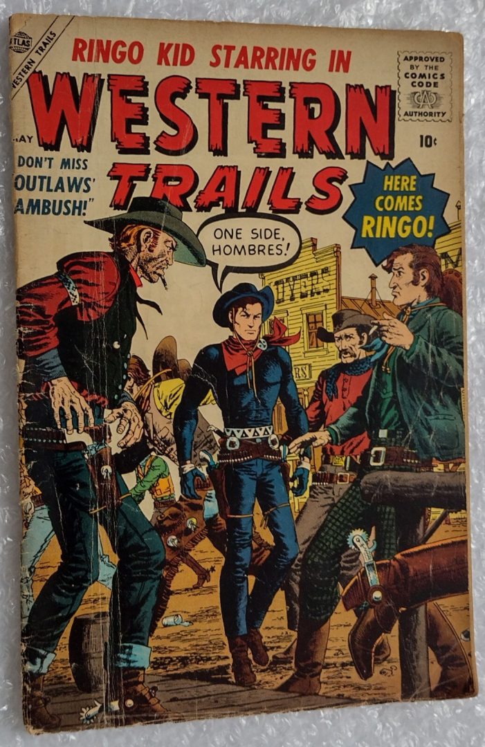 Western Trails Vol 1 No 1 May 1957 - Very Rare Original Comic Main Image