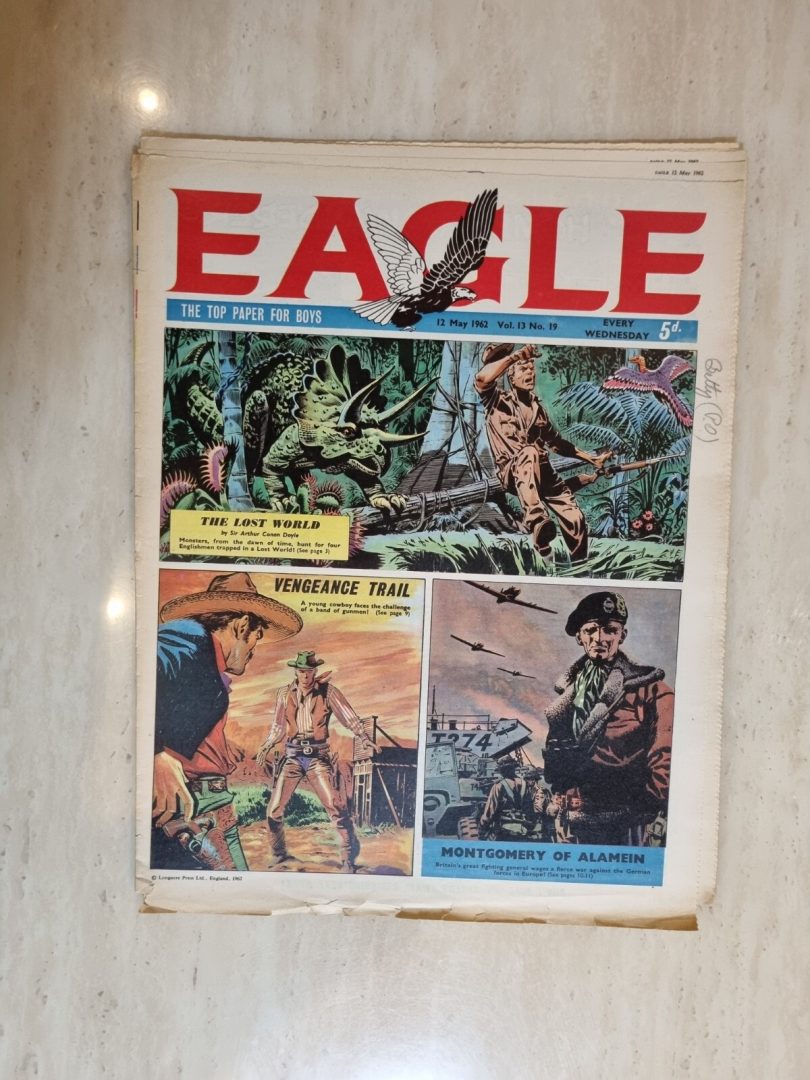 Eagle Comic Vol 13 No 19, 12th May 1962 F-104 G Super Starfighter Main Image