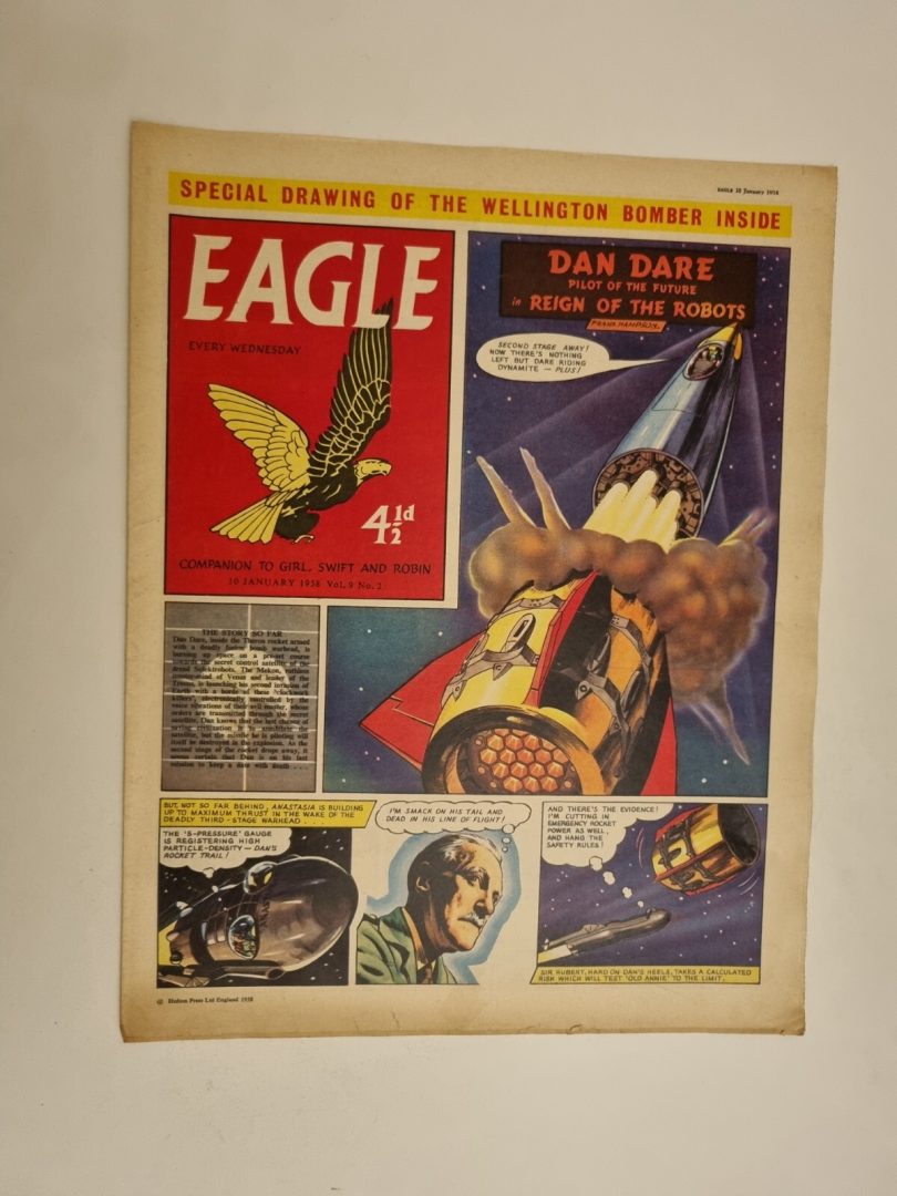 Eagle Comic Vol 9 No 2, 10th January 1958 The Vicars Wellington Main Image