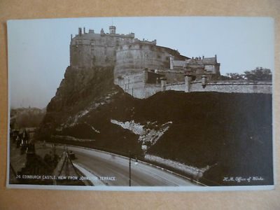 Postcard- EDINBURCH CASTLE, VIEW FROM JOHNSTON TERRACE,Midlothian/Edinburg,No.26 Main Image