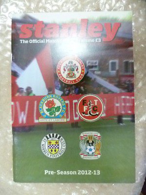 2012-13 Accrington v Fleetwood Town v Black Burn Rovers v St. Mirren v Coventry Main Image
