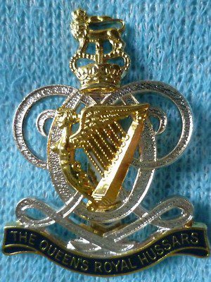 Queen's royal Hussars Cap Badge QC maker LB & B Ltd Main Image