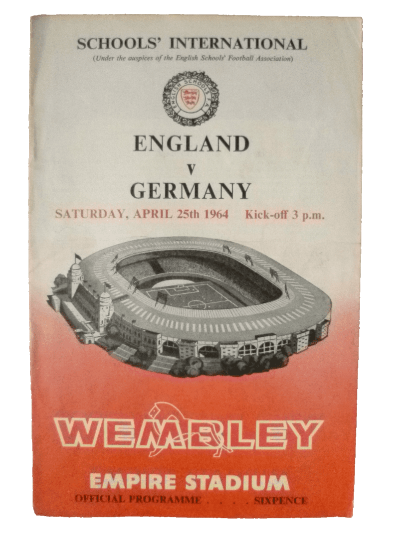 1964 Youth International- England V Germany - 25th April Main Image