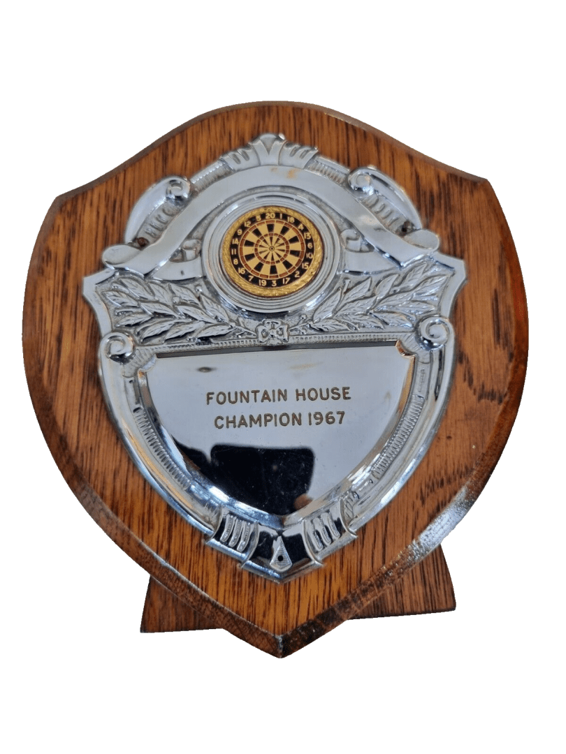 Darts Shield Trophy - Fountain House Champion 1967 Main Image