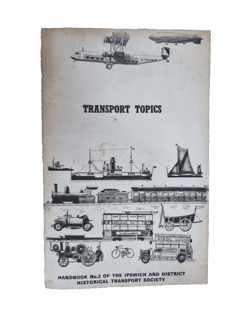 Transport Topics Handbook No2 of The Ipswich & District Historical Transport soc Main Image
