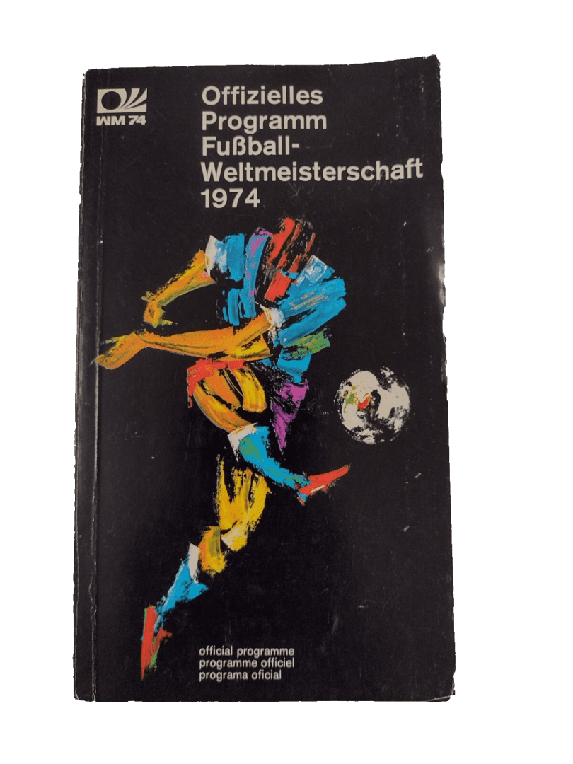 1974 World Cup Official Programme / Brochure 144 Pages Original Main Image