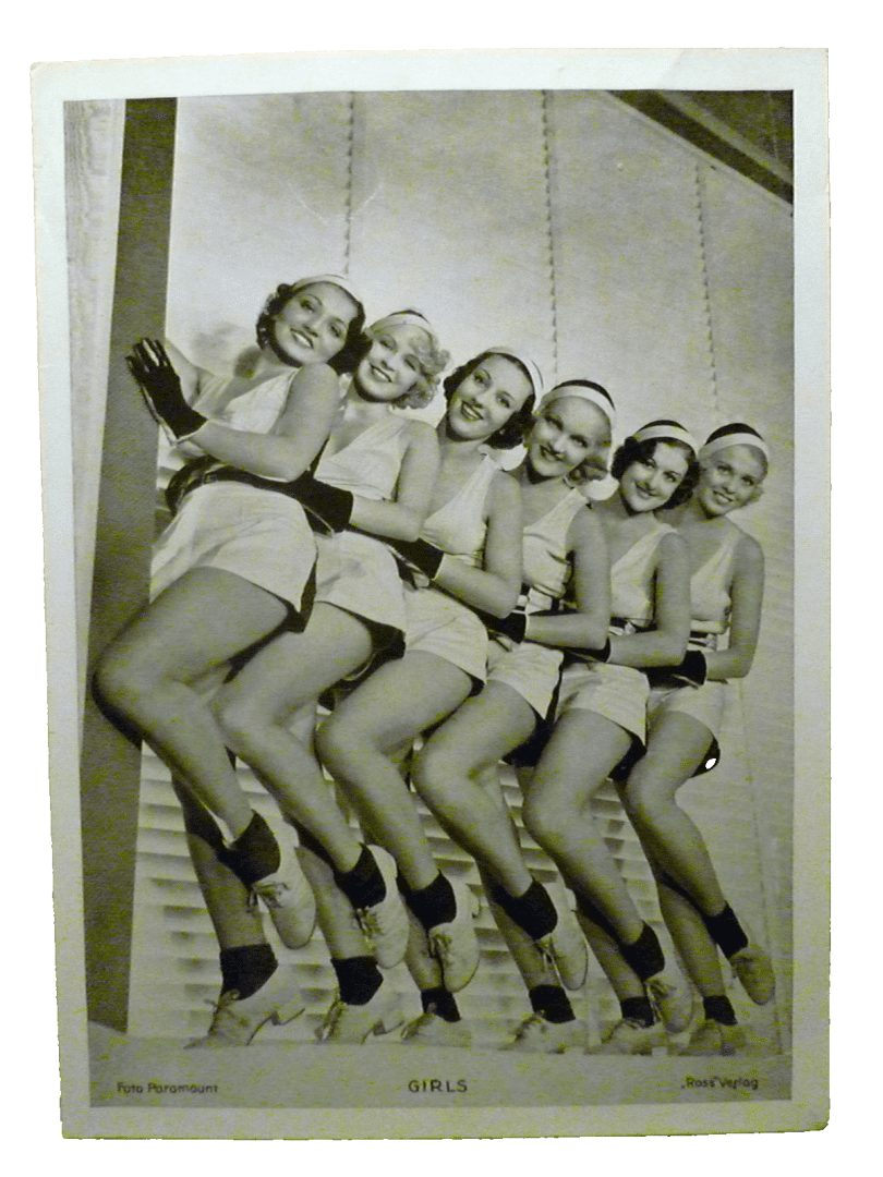 Vintage Photograph of Paramount Studios Girls - rare Approx.7 x 5 inch Main Image