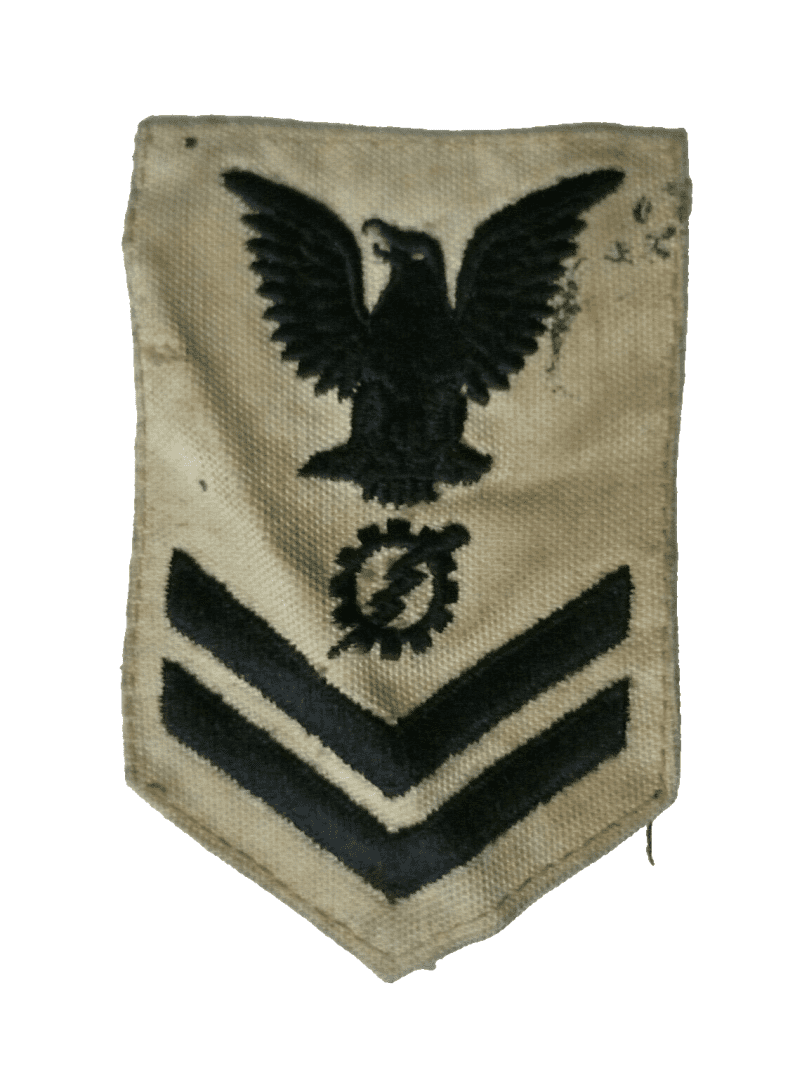 Aviation Electronics Us Navy Position Insignia Sleeve Patch Rank Rating Military Main Image