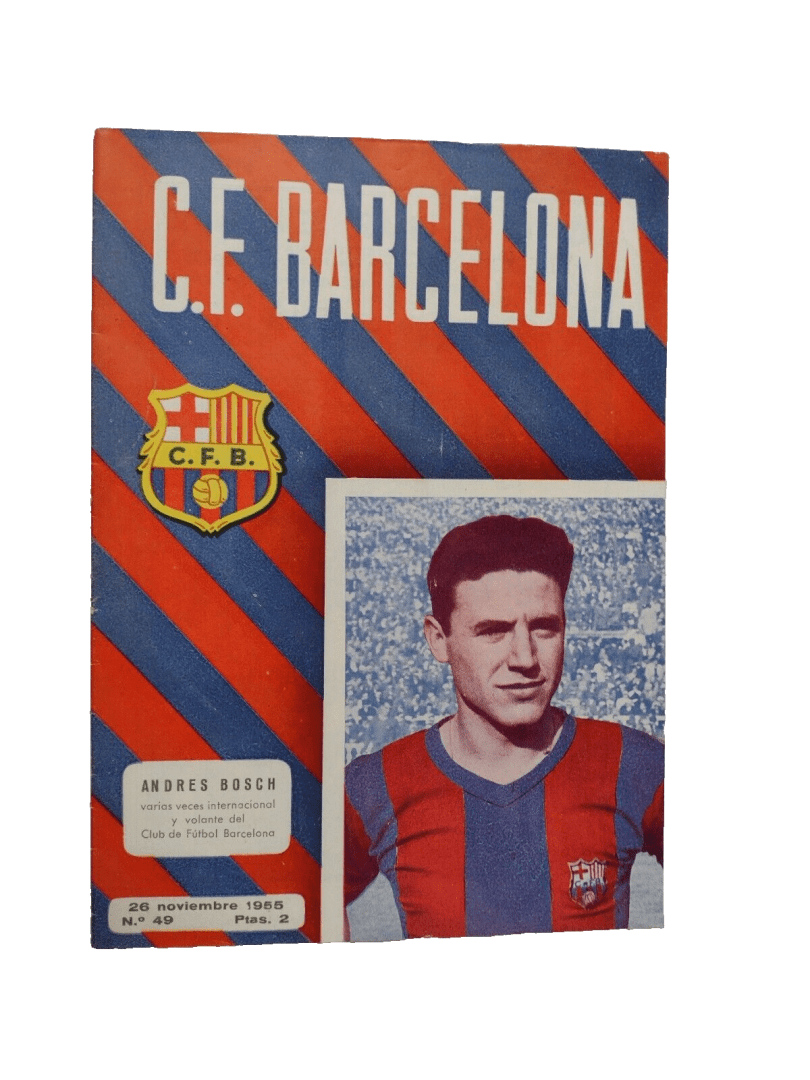 1955 Barcelona Spain v AIK - 26th November Friendly Match Main Image